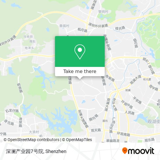 深澜产业园7号院 map