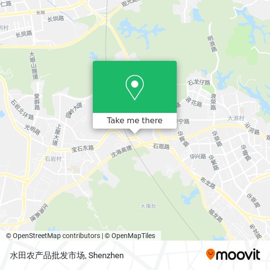水田农产品批发市场 map