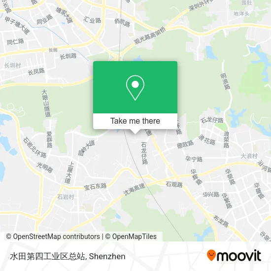 水田第四工业区总站 map