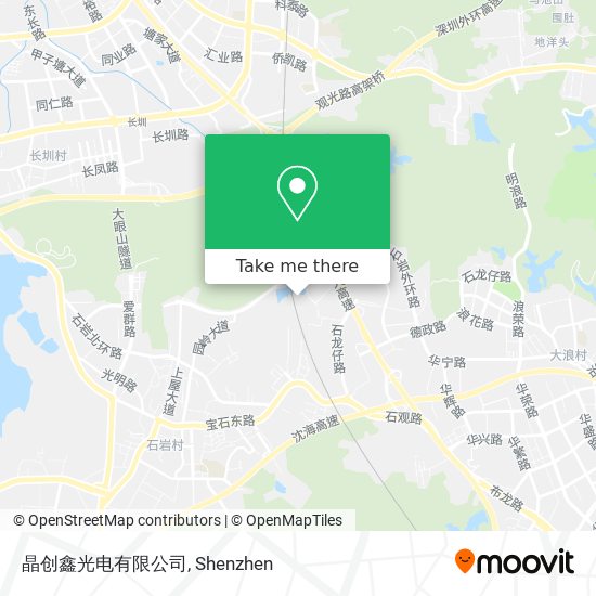 晶创鑫光电有限公司 map