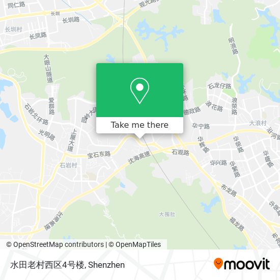 水田老村西区4号楼 map