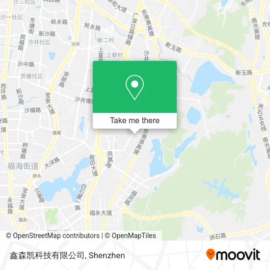 鑫森凯科技有限公司 map