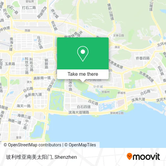 玻利维亚南美太阳门 map