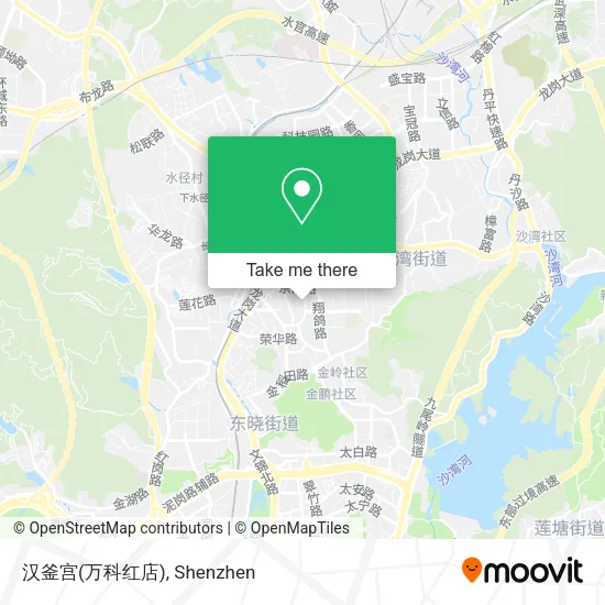 汉釜宫(万科红店) map