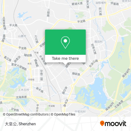 大皇公 map