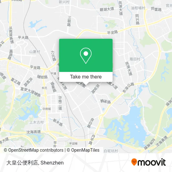 大皇公便利店 map