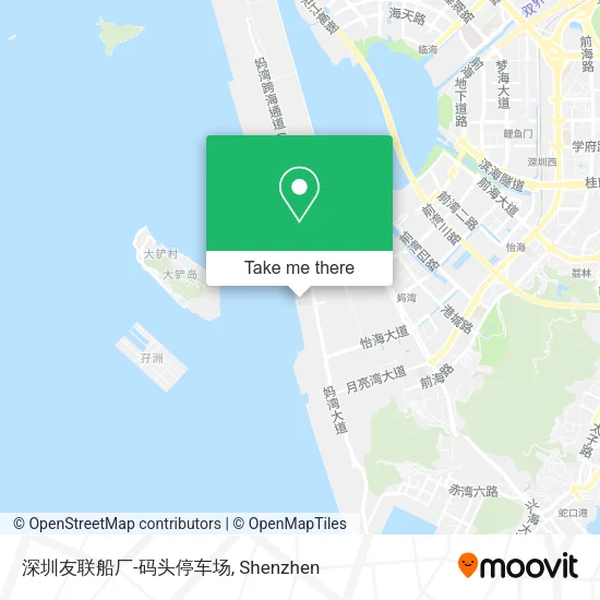 深圳友联船厂-码头停车场 map