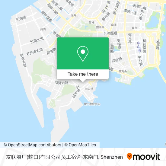 友联船厂(蛇口)有限公司员工宿舍-东南门 map