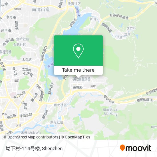 坳下村-114号楼 map