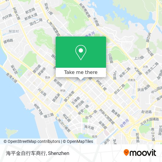 海平金自行车商行 map