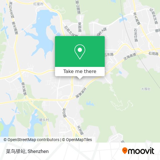 菜鸟驿站 map
