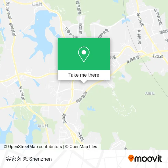 客家卤味 map
