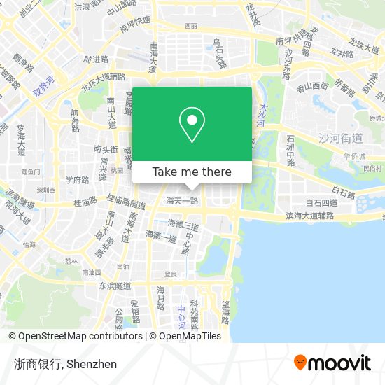 浙商银行 map