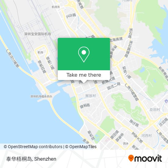 泰华梧桐岛 map