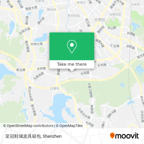 皇冠鞋城皮具箱包 map