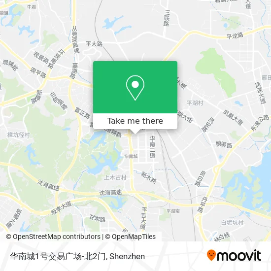 华南城1号交易广场-北2门 map