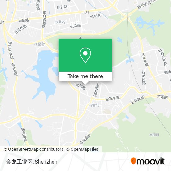 金龙工业区 map