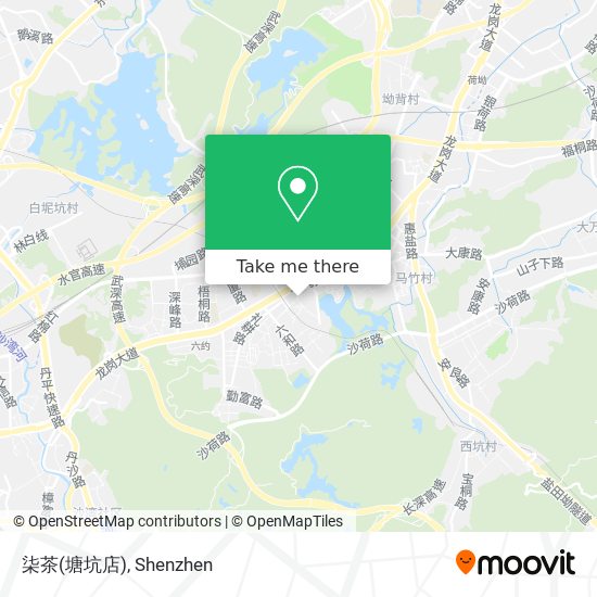 柒茶(塘坑店) map