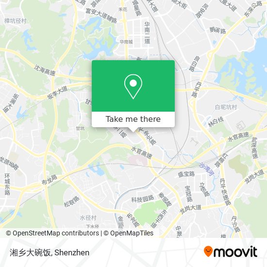 湘乡大碗饭 map