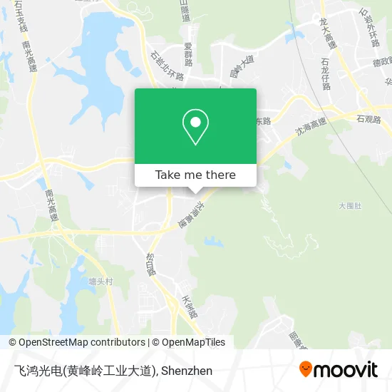 飞鸿光电(黄峰岭工业大道) map