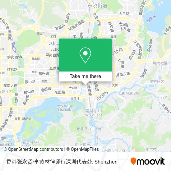 香港张永贤·李黄林律师行深圳代表处 map