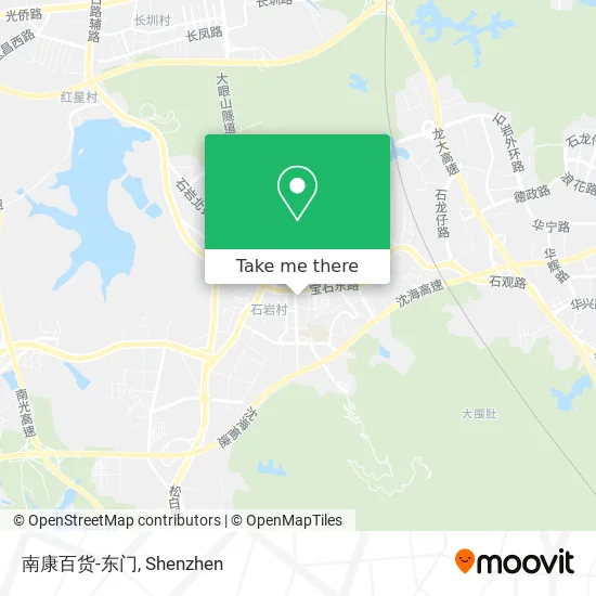 南康百货-东门 map