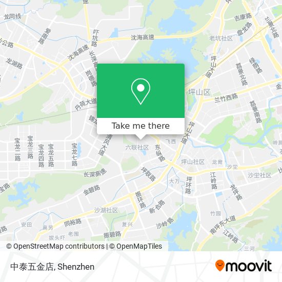 中泰五金店 map