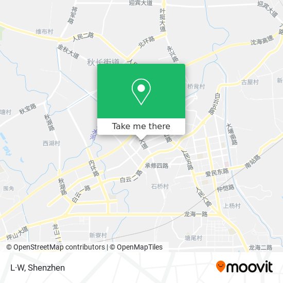 L·W map