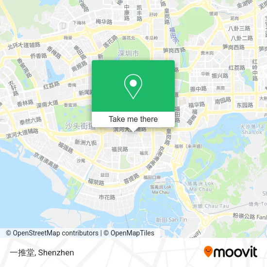 一推堂 map