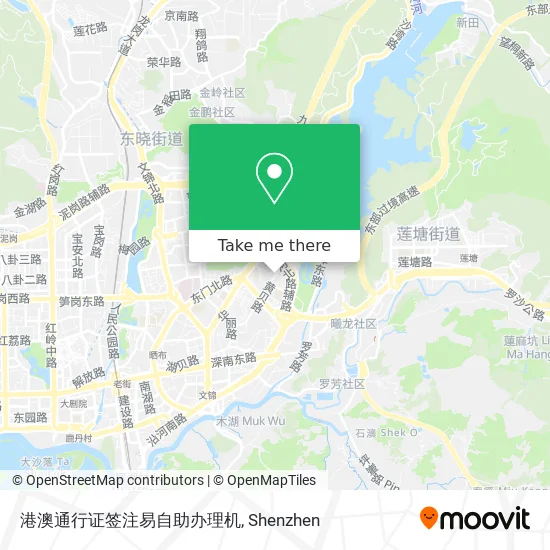 港澳通行证签注易自助办理机 map