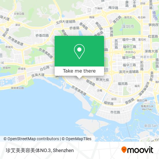 珍艾美美容美体NO.3 map