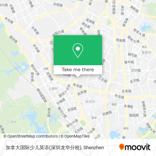 加拿大国际少儿英语(深圳龙华分校) map