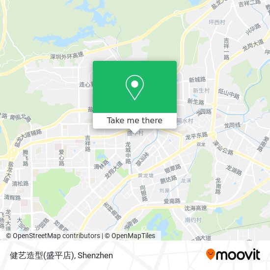 健艺造型(盛平店) map