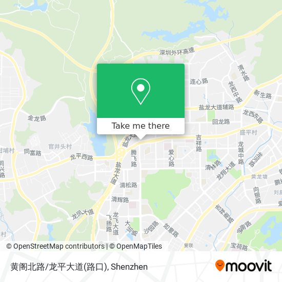 黄阁北路/龙平大道(路口) map