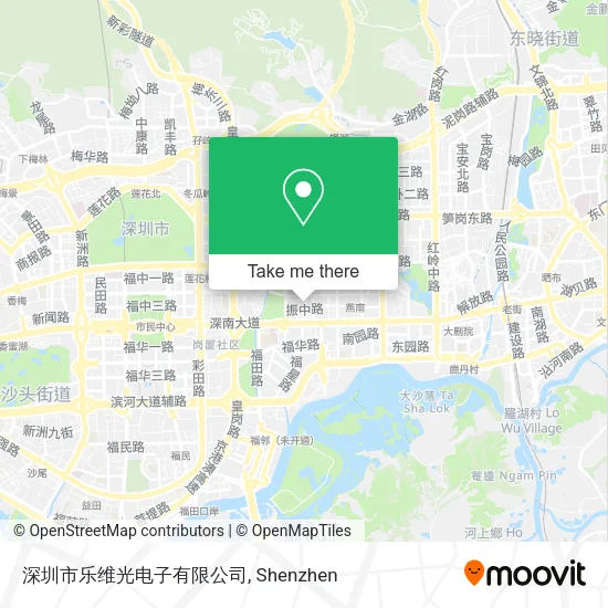 深圳市乐维光电子有限公司 map