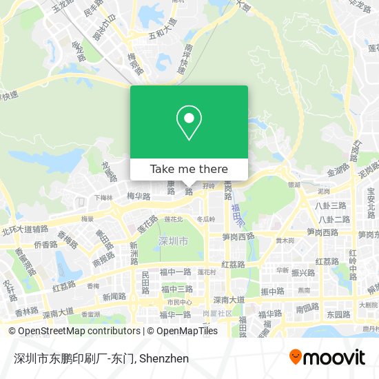 深圳市东鹏印刷厂-东门 map