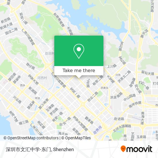 深圳市文汇中学-东门 map