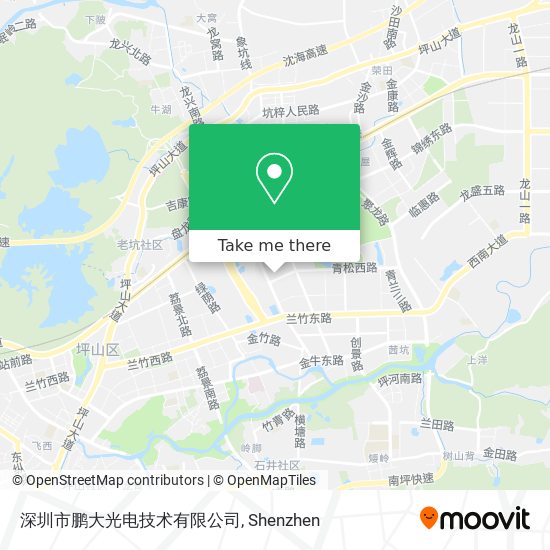 深圳市鹏大光电技术有限公司 map