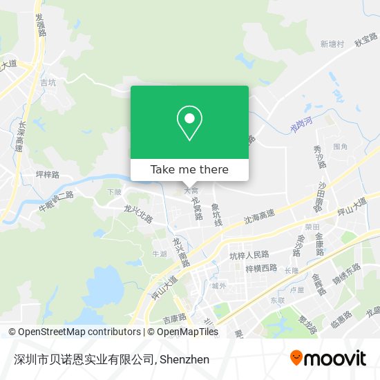 深圳市贝诺恩实业有限公司 map