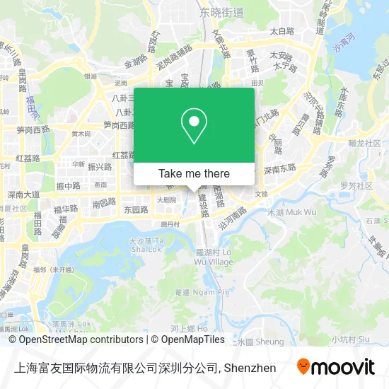 上海富友国际物流有限公司深圳分公司 map