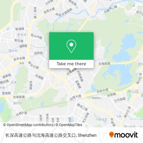 长深高速公路与沈海高速公路交叉口 map