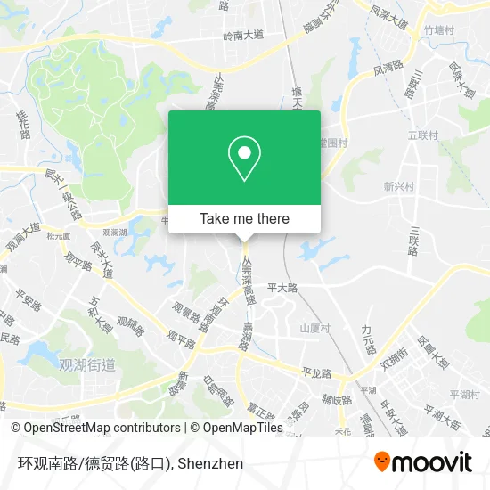 环观南路/德贸路(路口) map