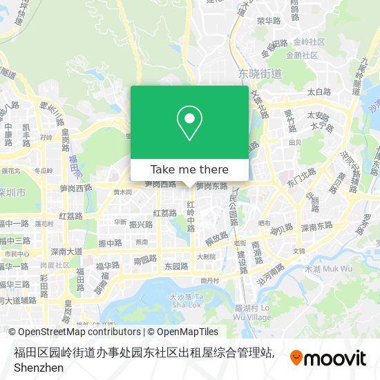 福田区园岭街道办事处园东社区出租屋综合管理站 map