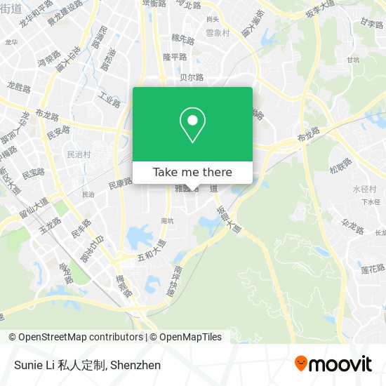 Sunie Li 私人定制 map