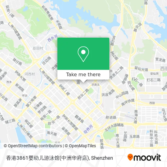 香港3861婴幼儿游泳馆(中洲华府店) map