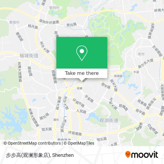 步步高(观澜形象店) map