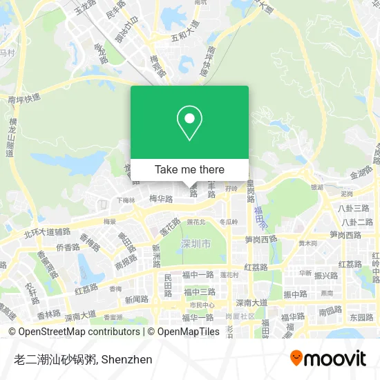 老二潮汕砂锅粥 map