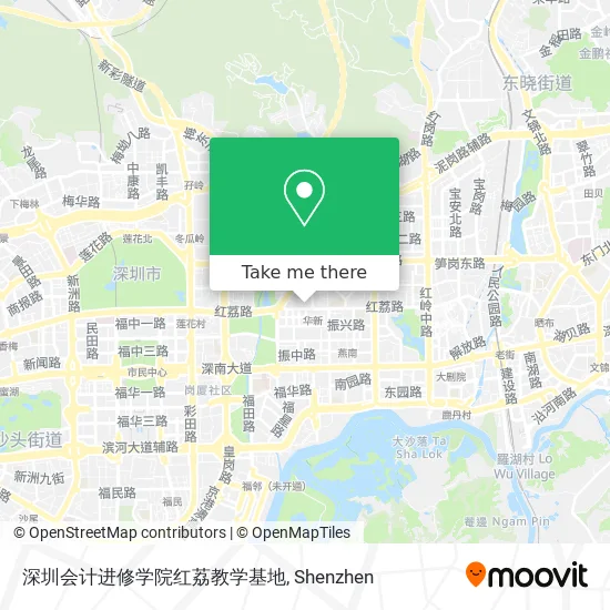 深圳会计进修学院红荔教学基地 map