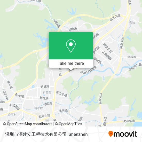 深圳市深建安工程技术有限公司 map