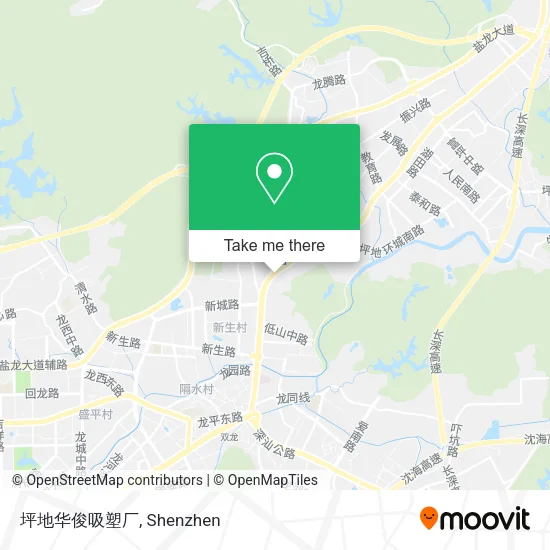 坪地华俊吸塑厂 map